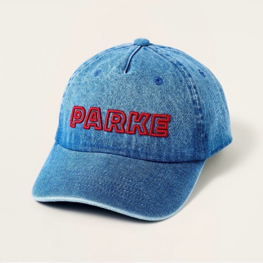 Denim Blue Embroidered Parke x Target Baseball Hat
